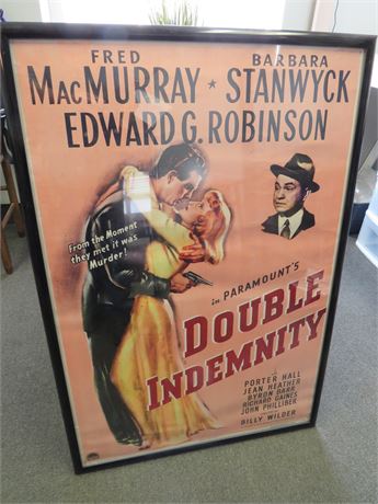 Double Indemnity Movie Poster