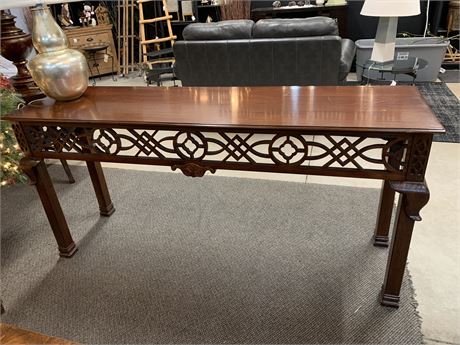 Beautiful Carved Wood Table