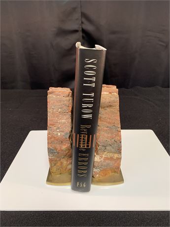 Gibson Petrified Wood Book Ends