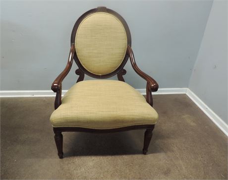 Grand Wheat / Gold Upholstered / Accent Chair