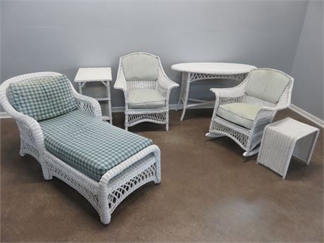 6-Piece Wicker Seating Group