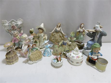 Porcelain Figurine Lot
