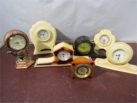 Vintage "Bakelite" Clock Collection