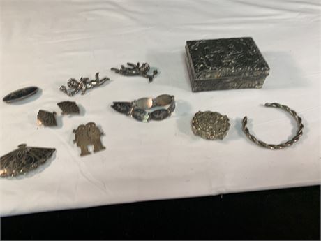 Lot of  Miscellaneous Sterling Silver