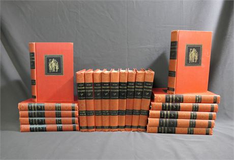 Unabridged World Family Encyclopedia Set of 20 Volumes c.1954