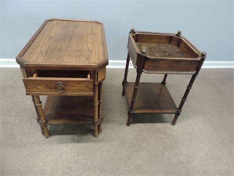 Solid Wood Accent Table Set