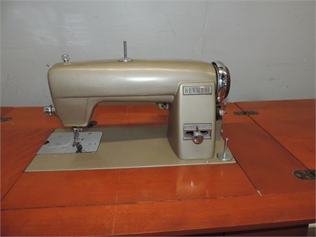 Vintage Sears Kenmore Sewing Machine / Cabinet