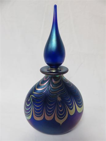 CORREIA STUDIO Art Glass Signed Perfume Bottle