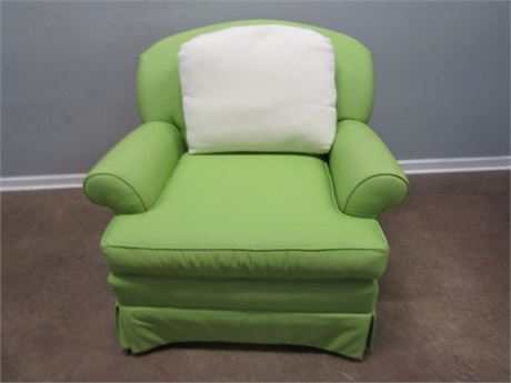 Lime Green Lounge Chair by Signatures -Chez Del
