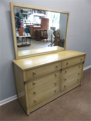 RWAY Mid-Century Dresser w/Mirror