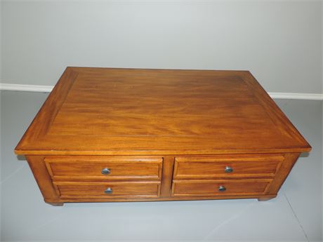 Ethan Allen Solid Wood Coffee Table