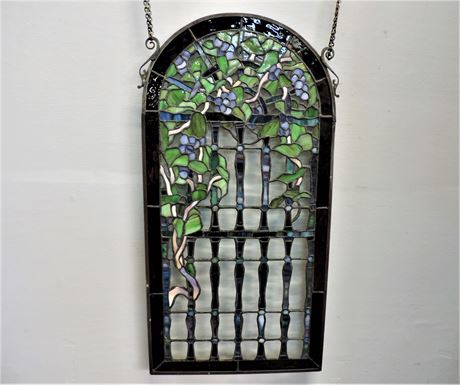 Metal / Stain Glass Wall Hanging
