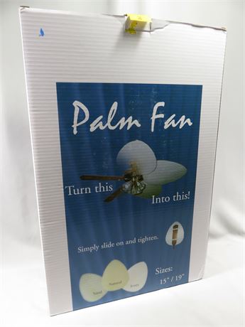 Palm Leaf Ceiling Fan Blades