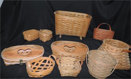 Signed 19th Century / Longaberger Baskets