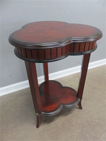 Clover Shape Accent Table