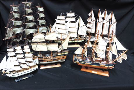 Sailing Ship Model Lot