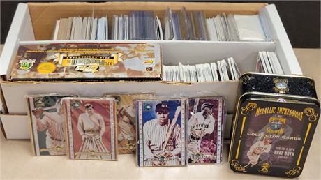 Babe Ruth Metallic Impressions Set and MORE Sports Cards