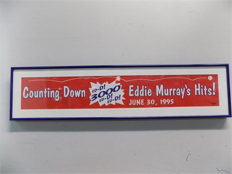 Eddie Murray "Counting Down" Print