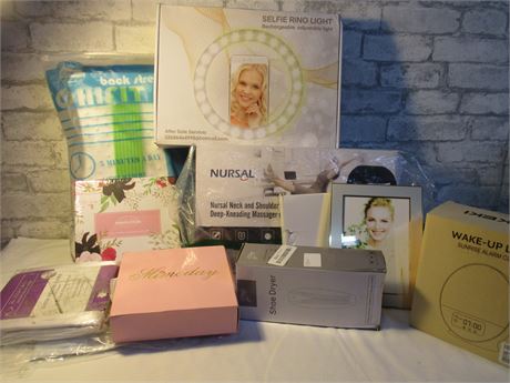 New Health and Home Care, Shoe Dryer, Wake-Up Light, Satin Pillow Case and More!