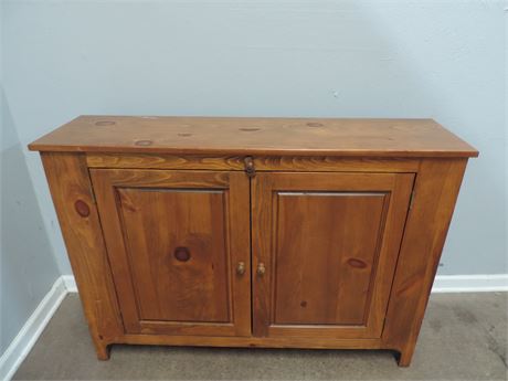 Solid Wood Console Cabinet