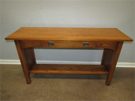 Superior Furniture Co. Sofa Table, with Storage Drawer