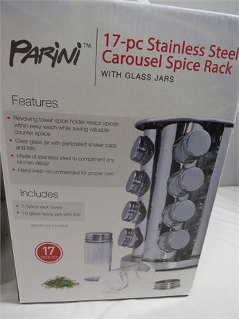 PARINI 6-piece Stainless Steel Condiment Set for sale online