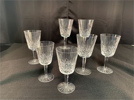 Waterford Goblet 7 Glasses