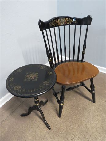 HITCHCOCK Chair & Table Set