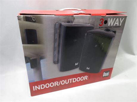 DUAL Indoor/Outdoor 3-Way Loudspeakers