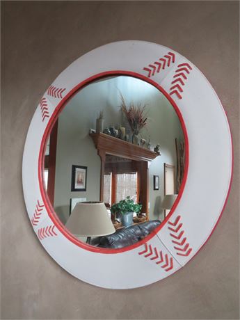 Baseball Wall Mirror