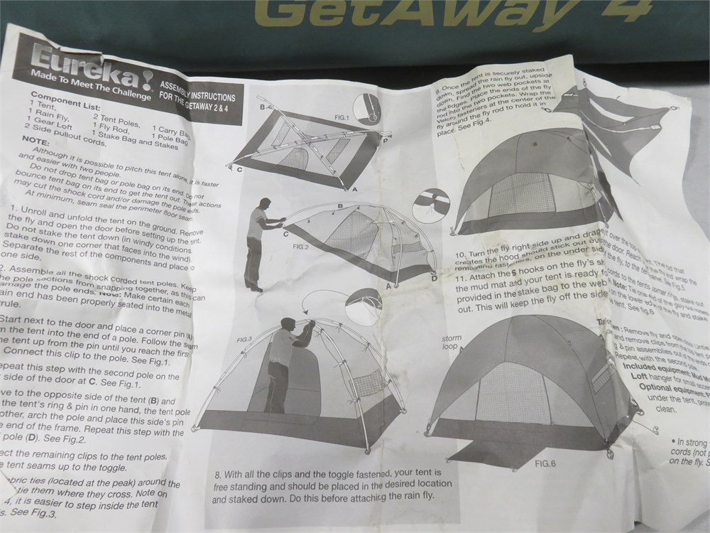 Eureka! GetAway 2 Camping Tent