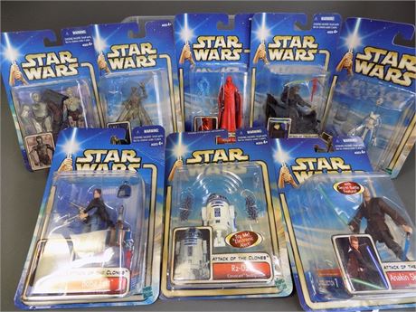 Star Wars Figurines 2002