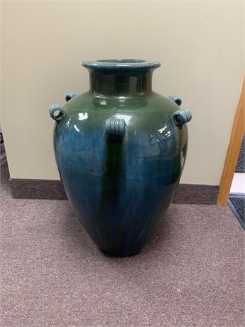 Large Ceramic Glazed Vase
