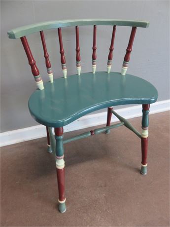 Hand-Painted Bench Seat