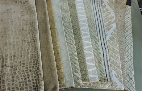 Upholstery Grade Fabric Swatches