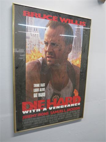 Die Hard With Vengeance Framed Movie Poster