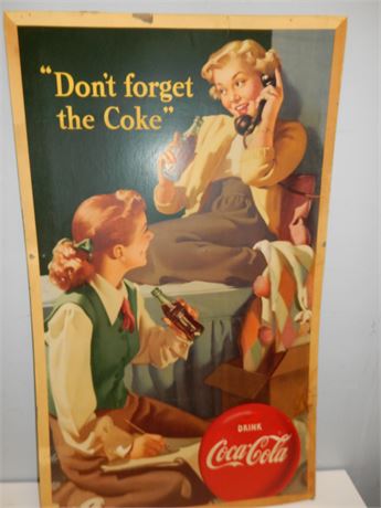 Coca-Cola 1949 Advertisement Wall Poster