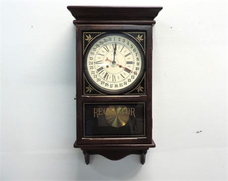 NEW ENGLAND CLOCK COMPANY Regulation Clock
