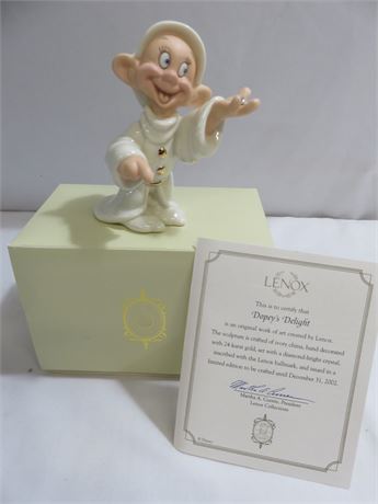 LENOX Dopey's Delight Figurine