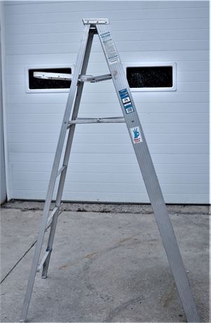 Werner Craft Master 6’ Step Ladder, Aluminum, Model 376