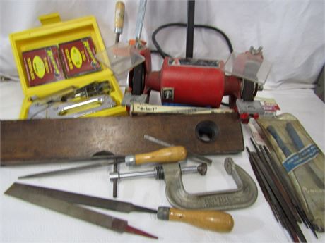Tools, Clamps & Grinder
