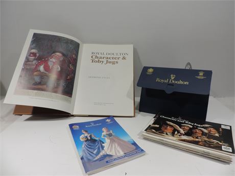 ROYAL DOULTON Character and Toby Jugs Books