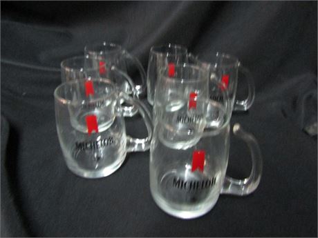 Michelob Beer Glass Mugs