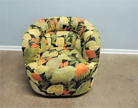 Vintage Swivel Accent Chair