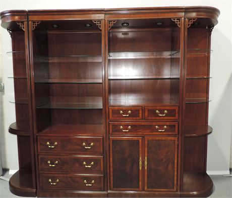 DREXEL Wall Unit / Four Display / Storage Cabinets