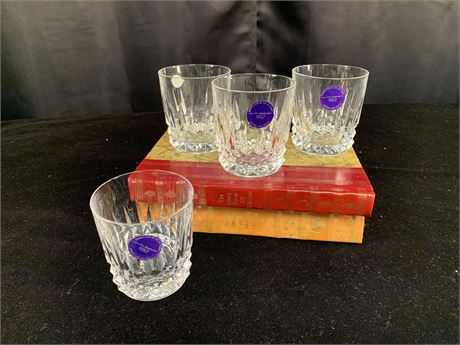 FRENCH LED CRYSTAL OLD FASHION GLASSES