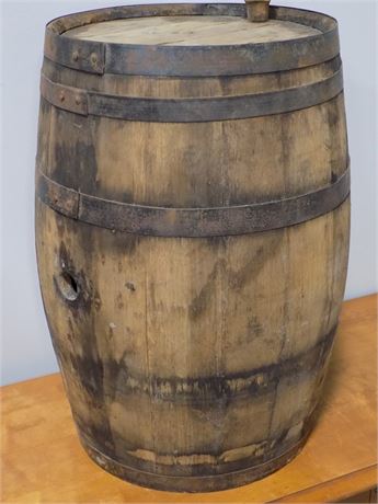 Antique Wine & Bourbon Barrel