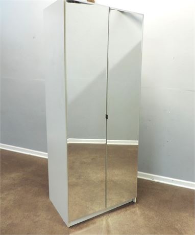 Mirrored Free-Standing Closet