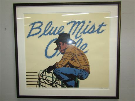 Billy Schenck "Blue Mist Cafe" Print