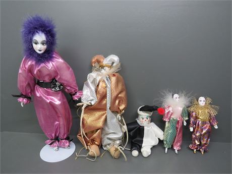 Mardi Gras / Jester Dolls